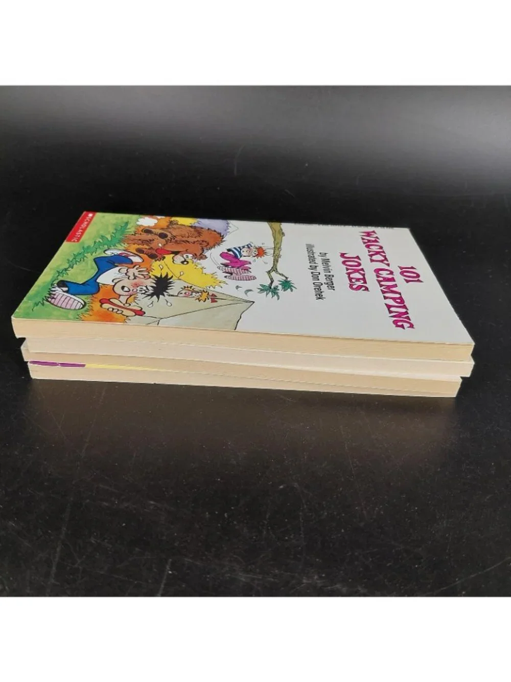 Vintage 101 Jokes Books Lot 4 Melvin Berger Scholastic Paperback 1980s Humor